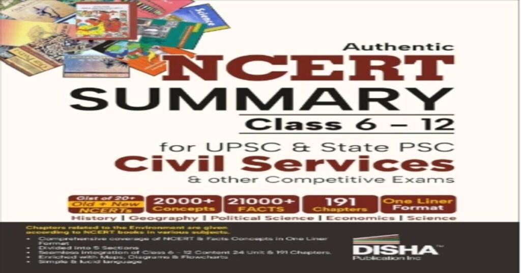 Disha NCERT Summary Class 6 to 12 PDF Download
