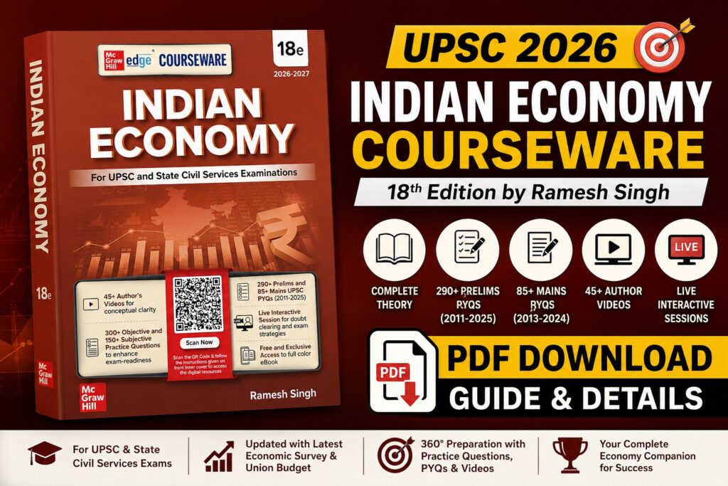 Indian Economy 18th Edition by Ramesh Singh PDF