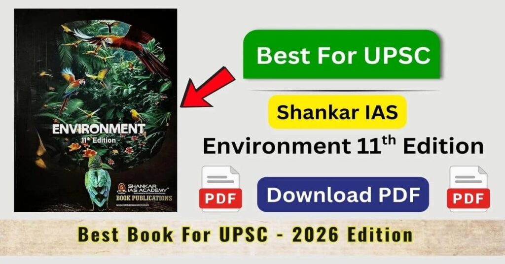 Shankar IAS Environment 11th Edition PDF